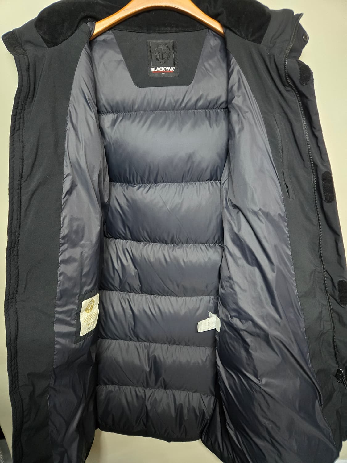 블랙야크 구스롱패딩 블랙 95 상품이미지3