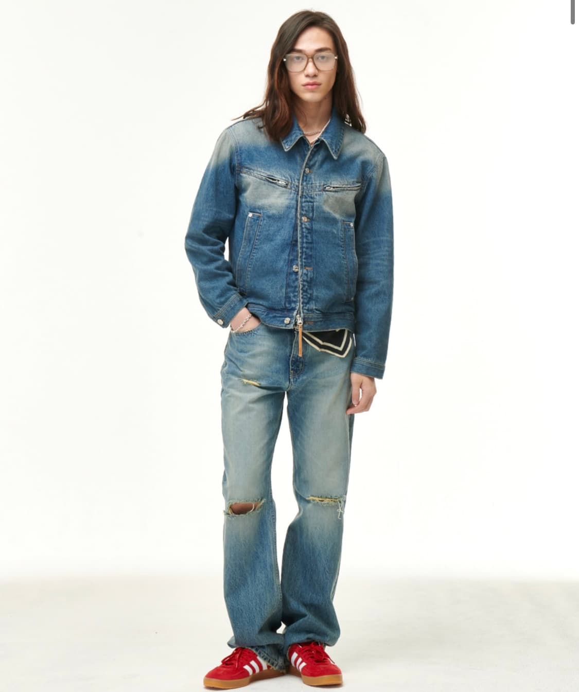 세터 디스트로이드 첼시 데님 상품이미지4