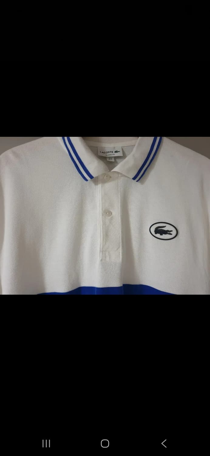 라코스테 남자 카라반팔티. 싸이즈 105 상품이미지4