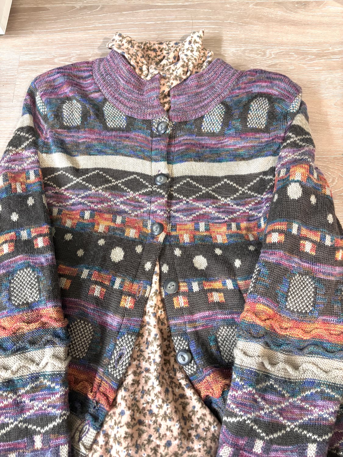 보랏빛🔮히피 모리 코디 세트 상품이미지2