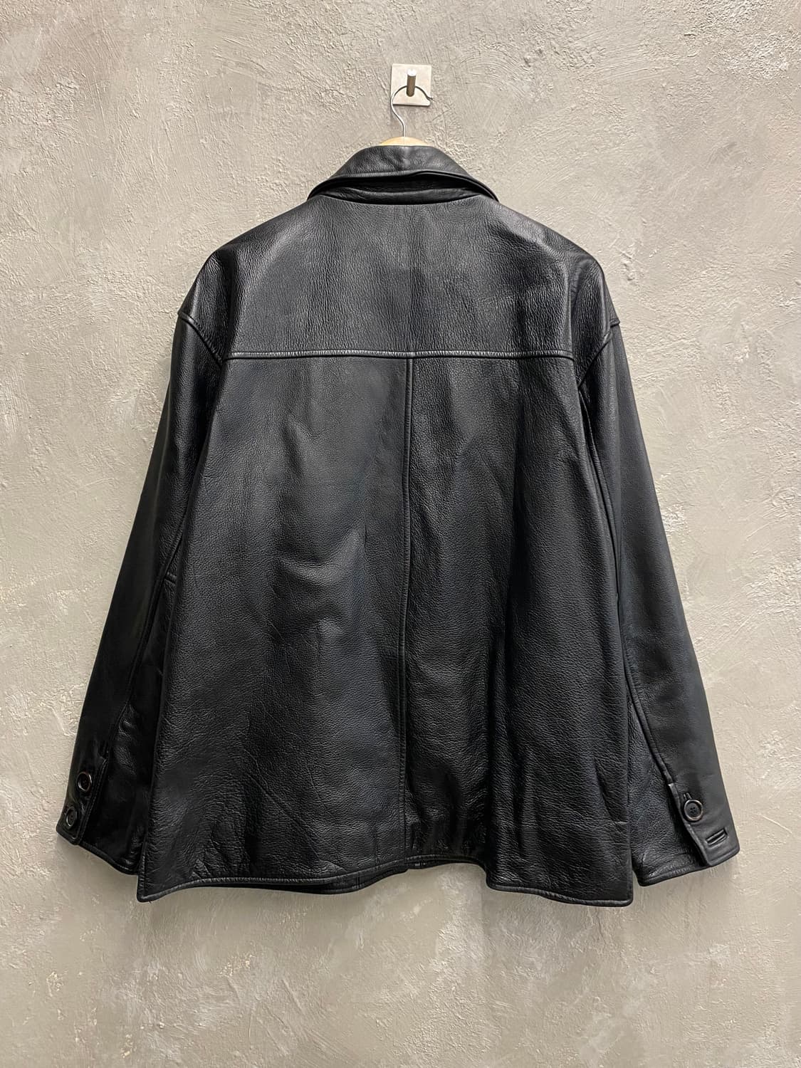 [L-XL] 바나나 리퍼블릭 소가죽 레더 카코트 상품이미지6