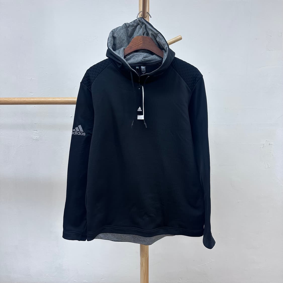 (새상품) 아디다스 골프 남성 COLD DRY 후드 티셔츠(XL) 상품이미지2