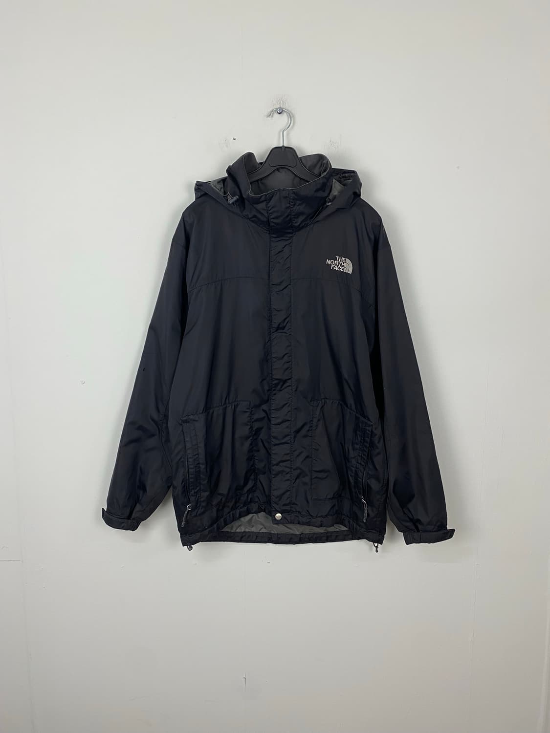 노스페이스 블랙 투웨이 바람막이 자켓 해외S 상품이미지1