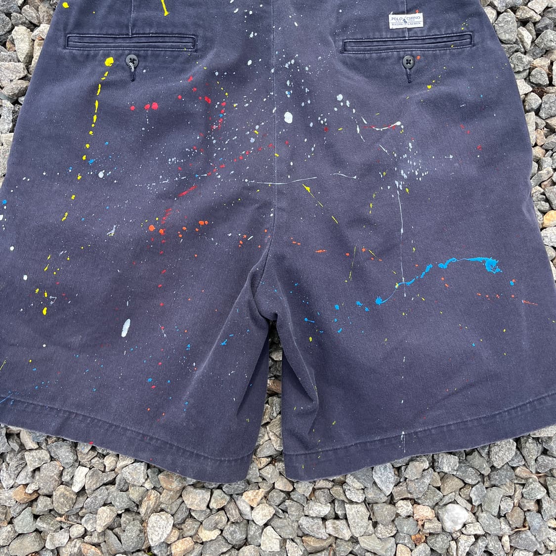 폴로 랄프로렌 빈티지 페인팅 리메이크 팬츠 (실측확인) 상품이미지5