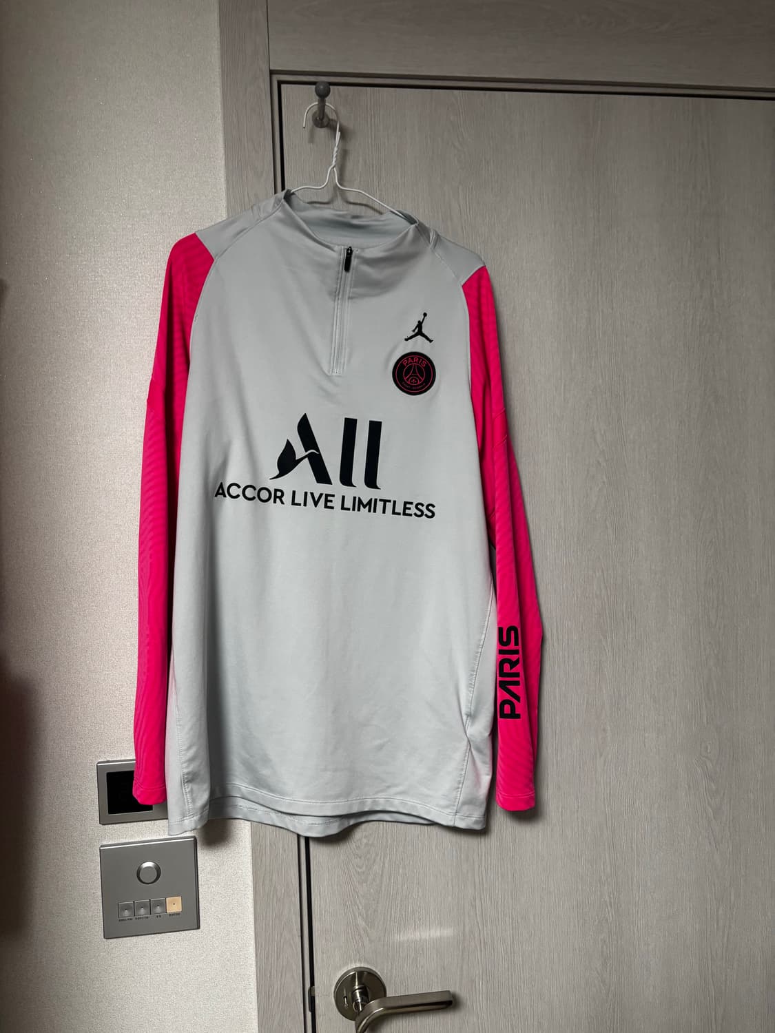 조던 x 파리 생제르맹 20/21 드라이핏 드릴 탑 하이 상품이미지2