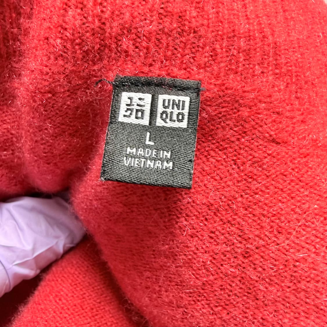 [캐시미어 100%] 유니클로 목폴라 터틀넥 니트 L 상품이미지4