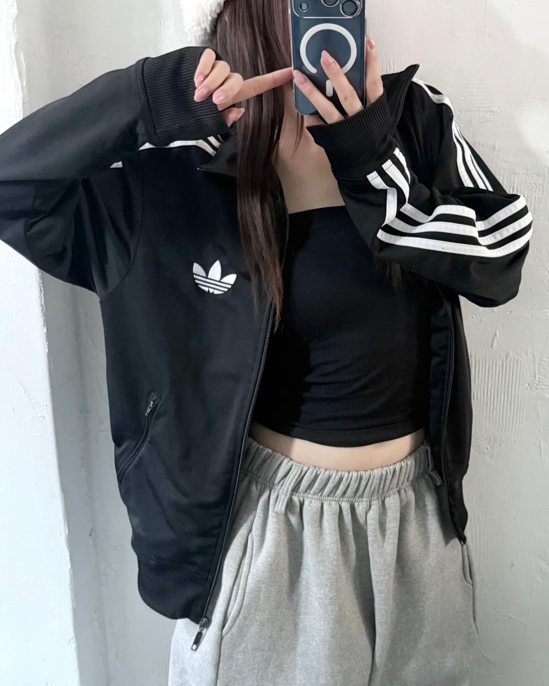 Adidas 아디다스 블랙 파이어버드 트랙탑 상품이미지1