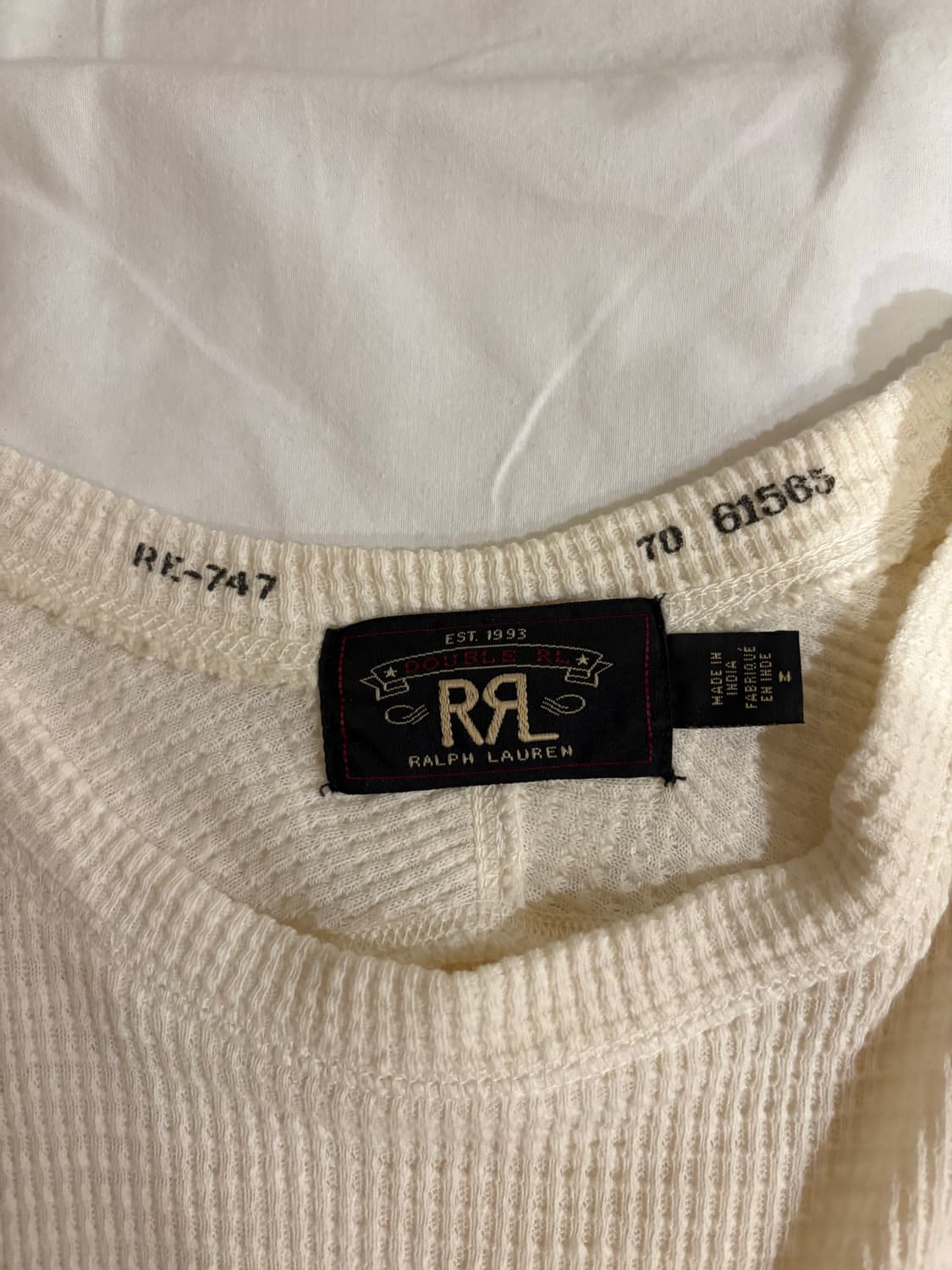 (m) rrl[더블알엘] 와플 니트  상품이미지3