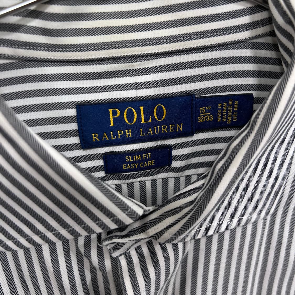 폴로 랄프로렌 스몰포니 슬림핏 스트라이프 셔츠 상품이미지3