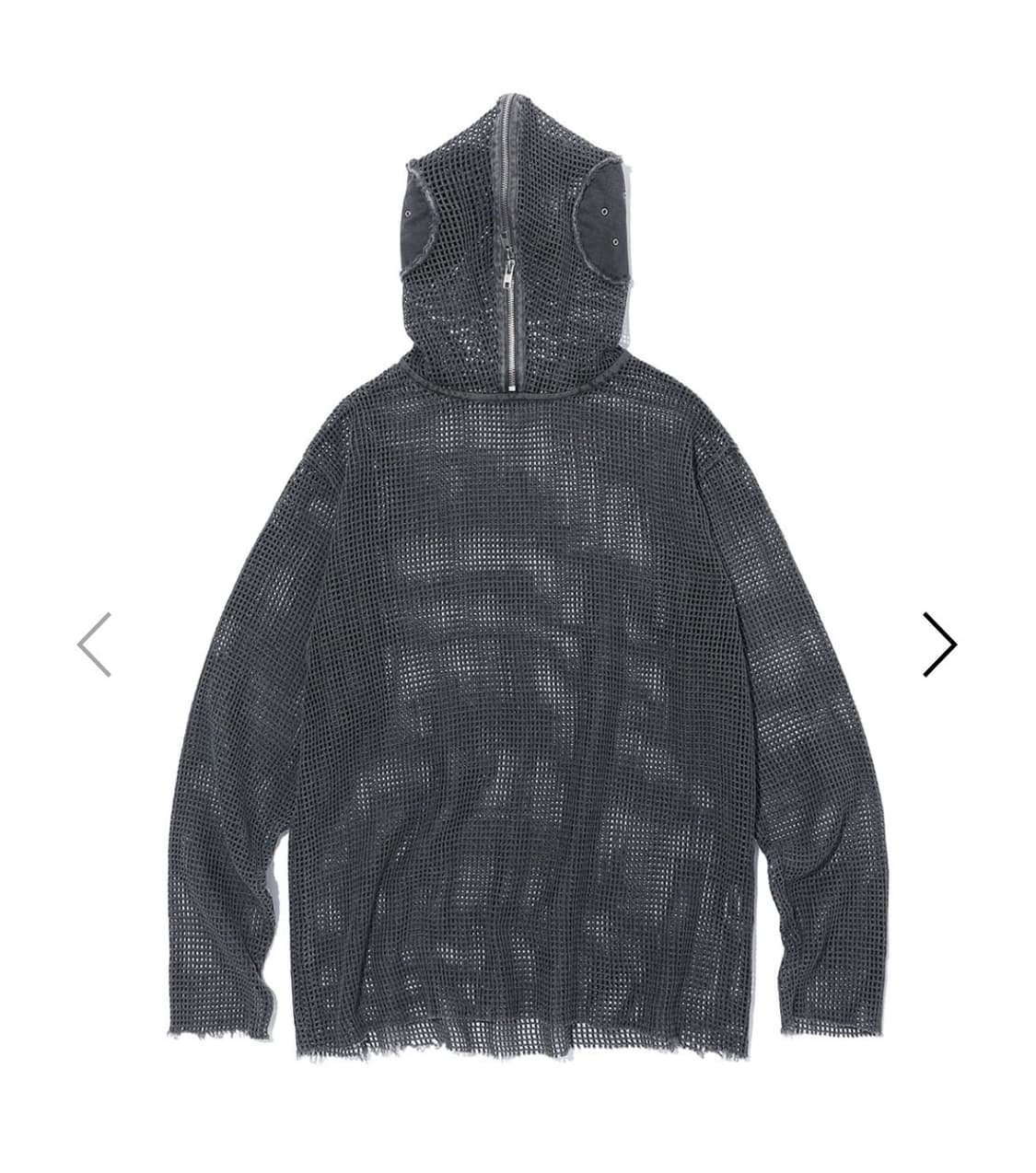 Icyto Mesh zip hoodie charcoal XL 상품이미지1