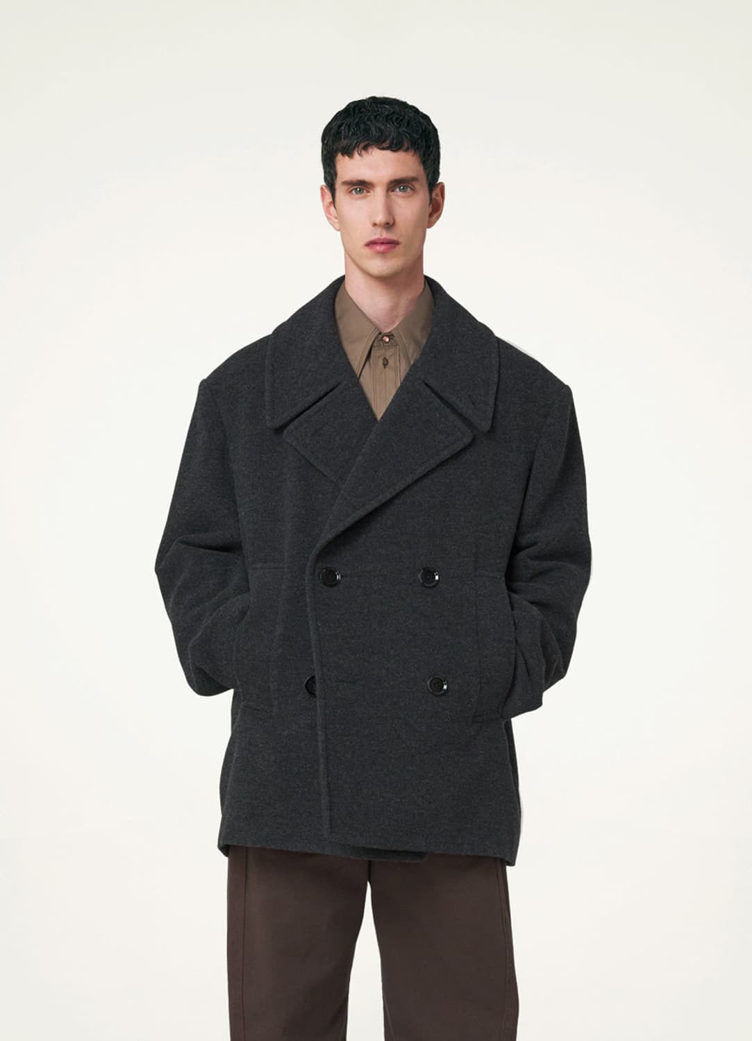 lemaire double breast pea coat 상품이미지1