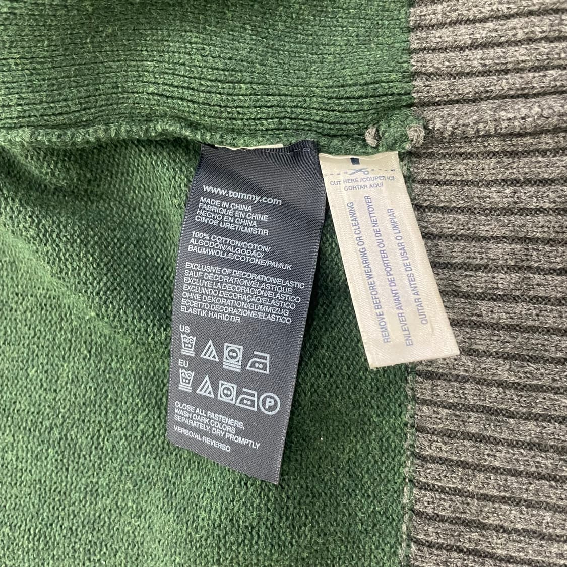 타미힐피거 니트 집업 1226HS1 상품이미지3