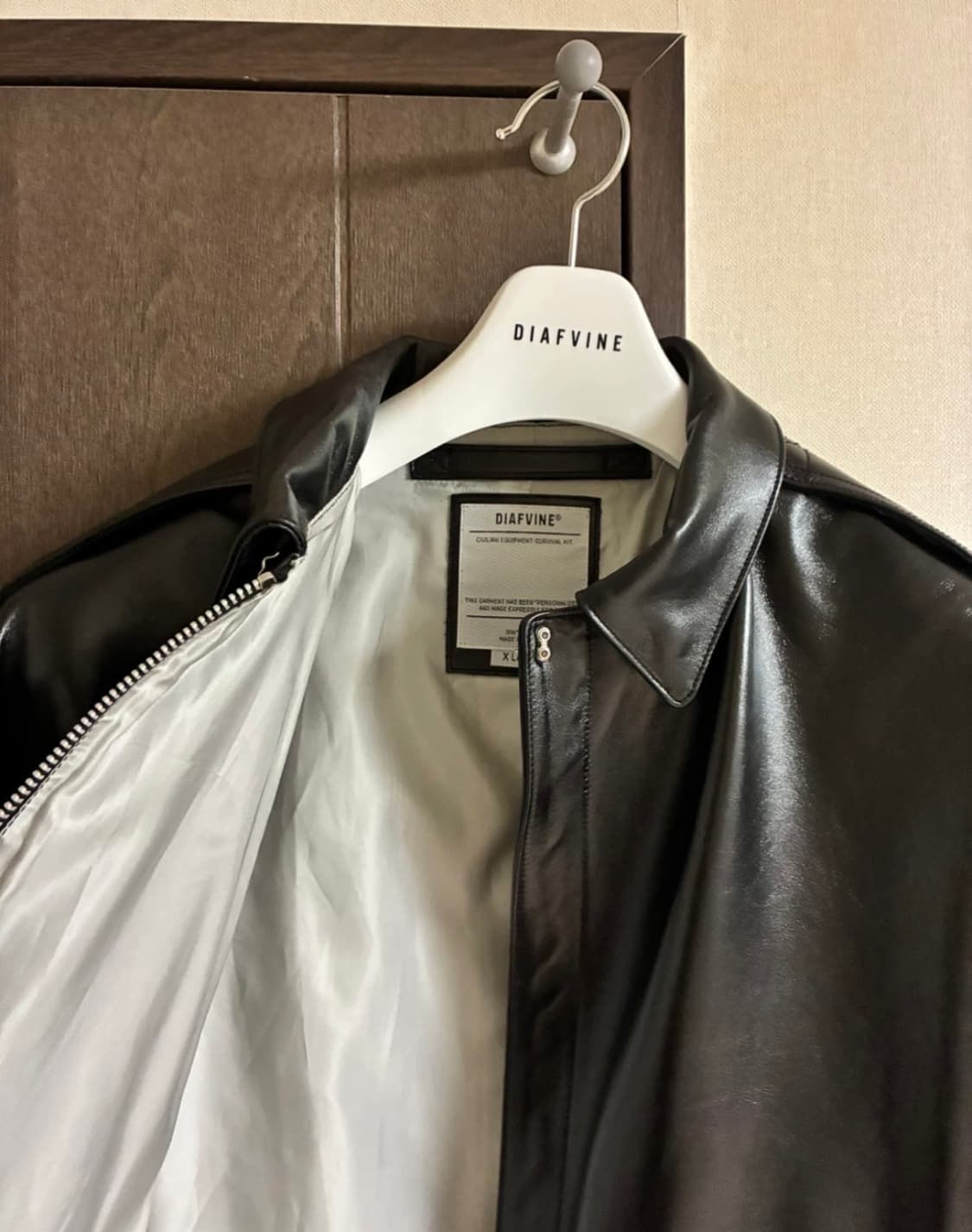 디아프바인 A-2 올블랙 카프스킨 상품이미지6