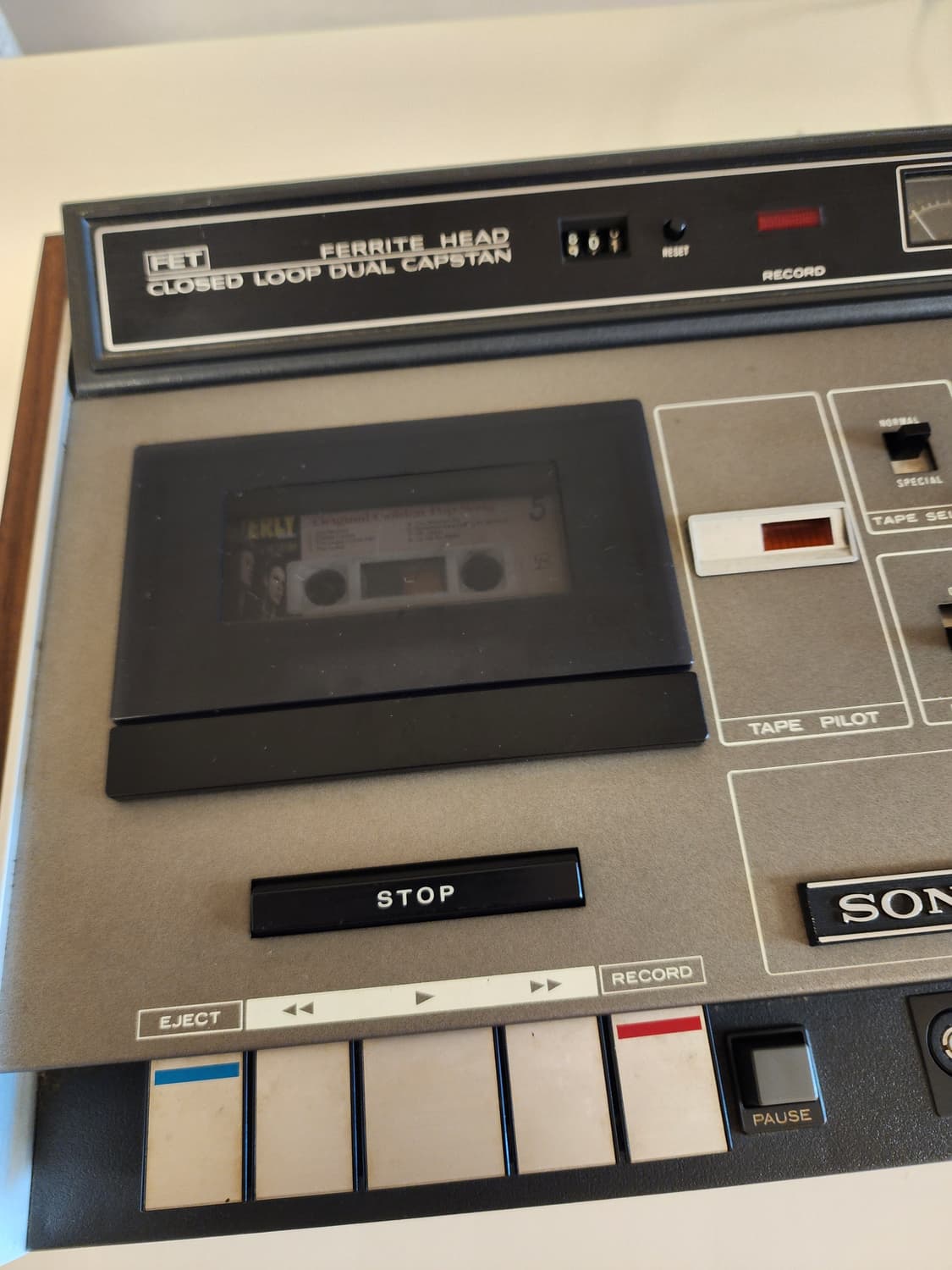 빈티지 소니 스테레오 카세트 데크 TC-2200 상품이미지5