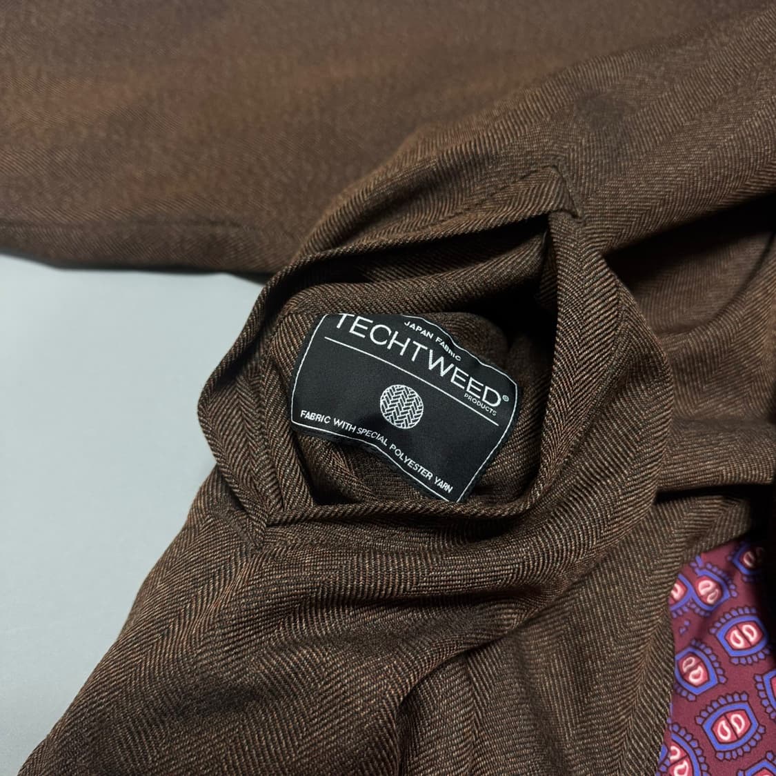 빔즈 플러스(BEAMS+) 브라운 나일론 폴리우레탄 혼방 리버시블 블루종 상품이미지4