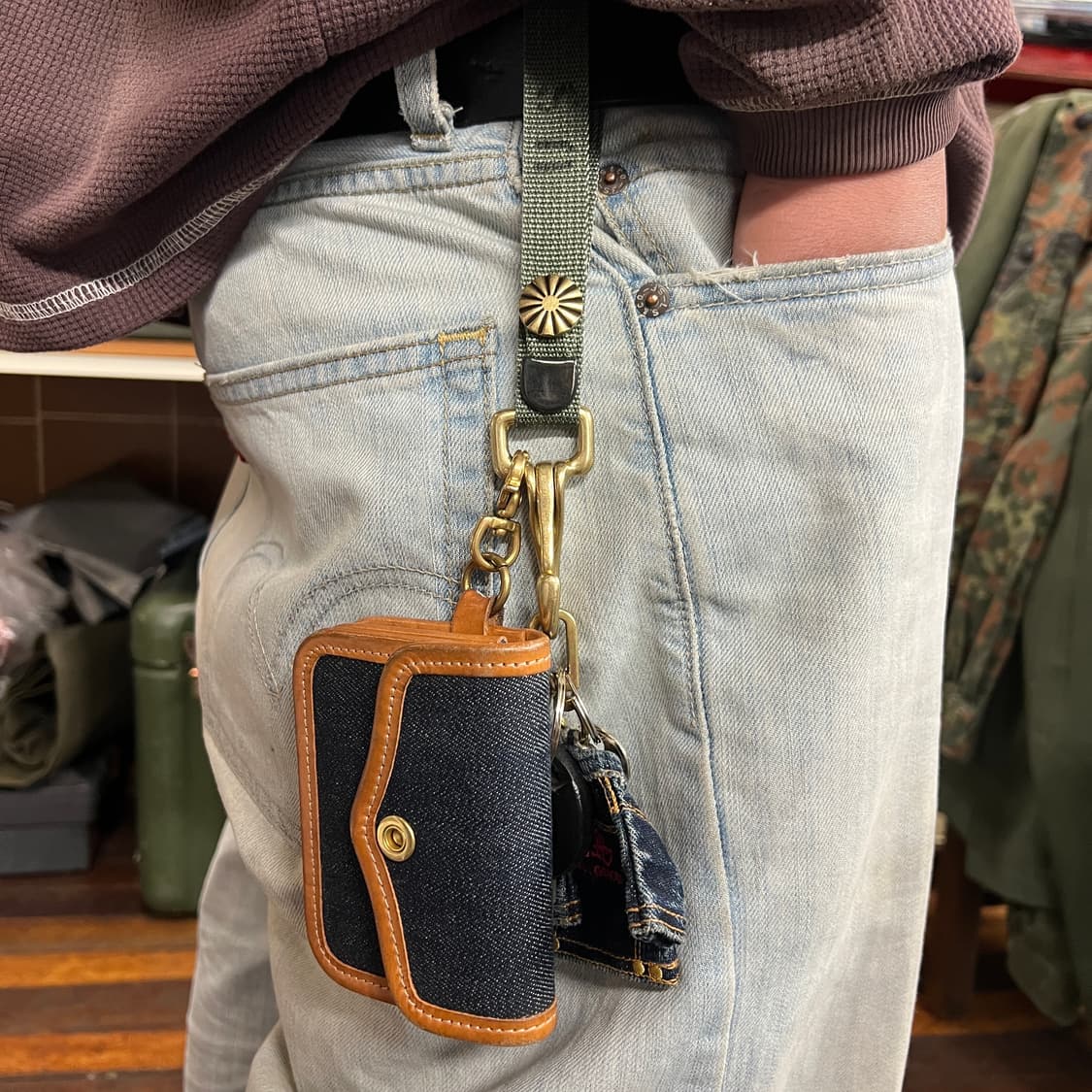 US Original Chin Strap Brass Key Clip 상품이미지7