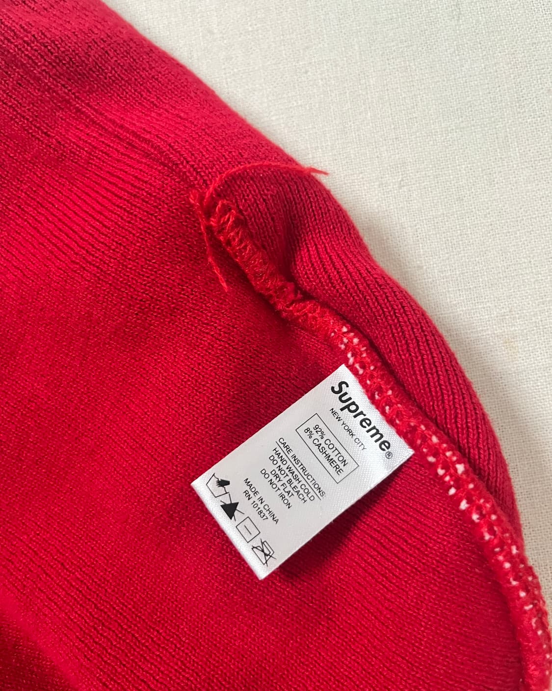 슈프림 빅로고 비니 supreme big logo beanie 상품이미지5