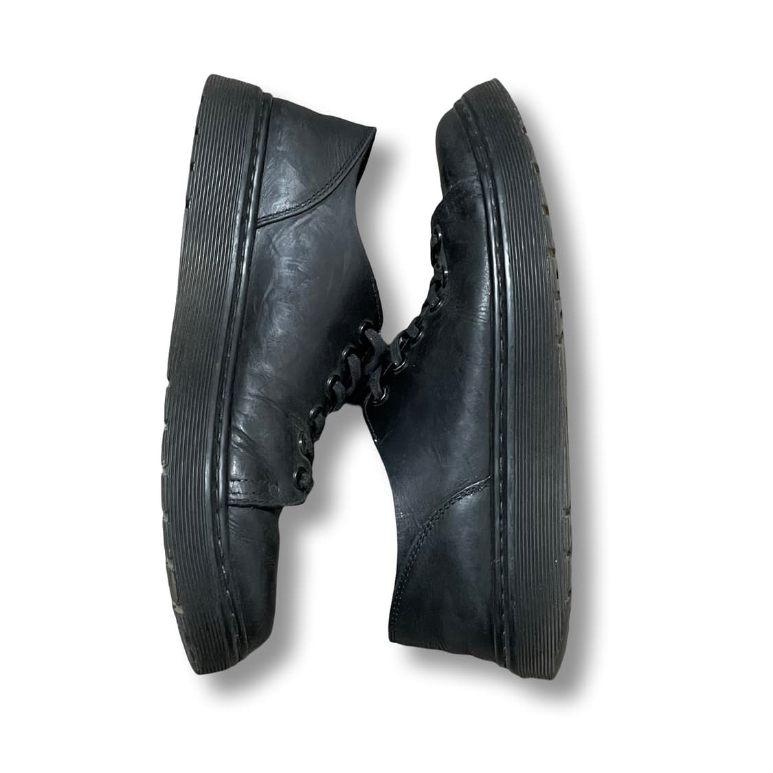 [uk8] 닥터마틴 단테 블랙 가죽 로퍼 로우워커 상품이미지4