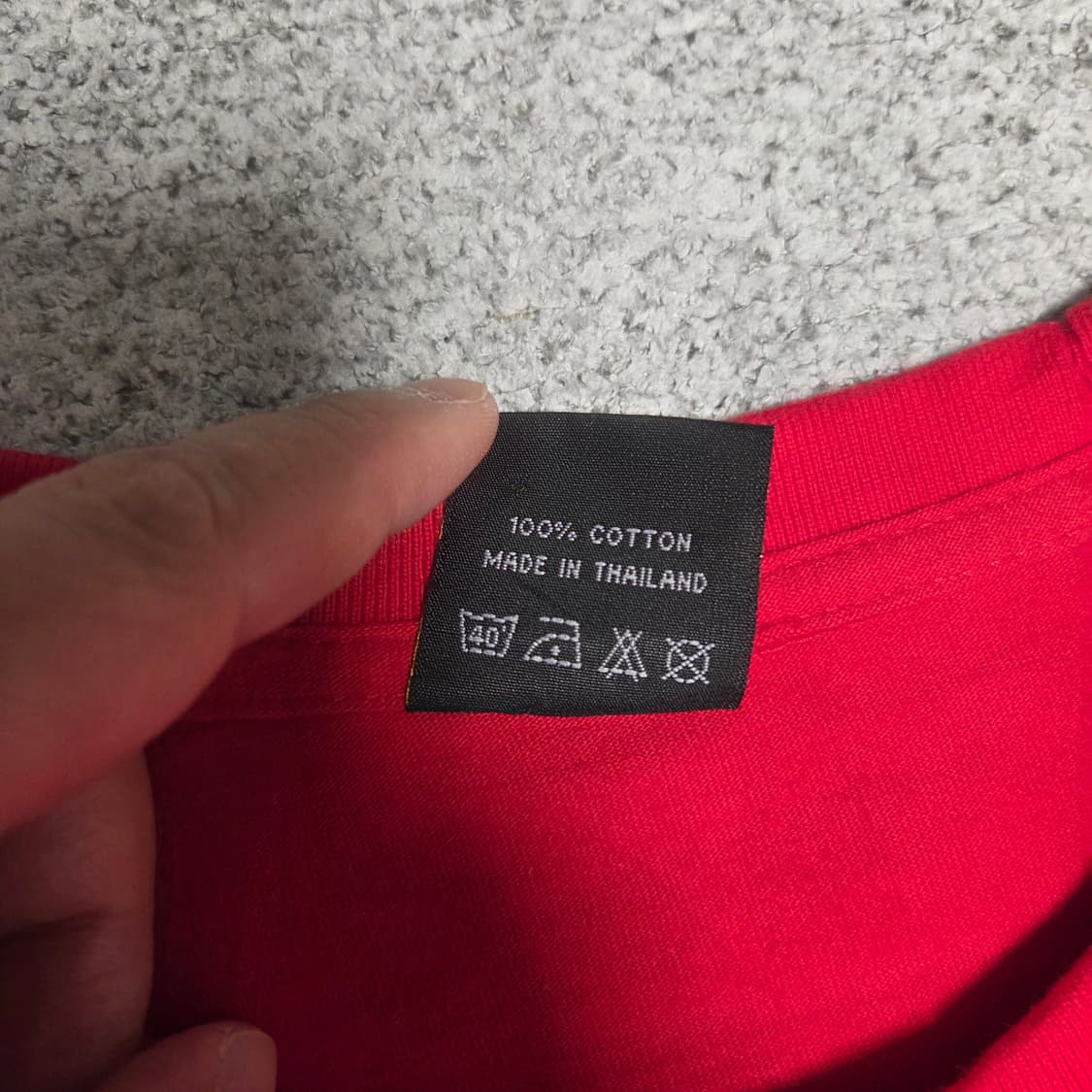 태국제 Shiba 빈티지 반팔 티셔츠 M-슬림L(95-100) 상품이미지4