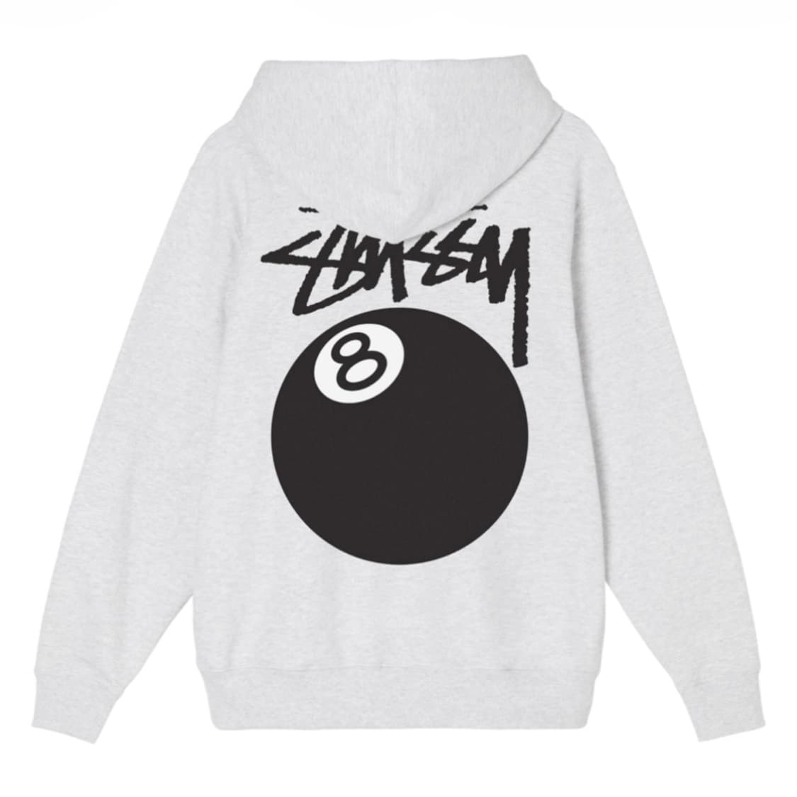 21 fw 스투시 8볼 후드 애쉬 헤더 xs 상품이미지1