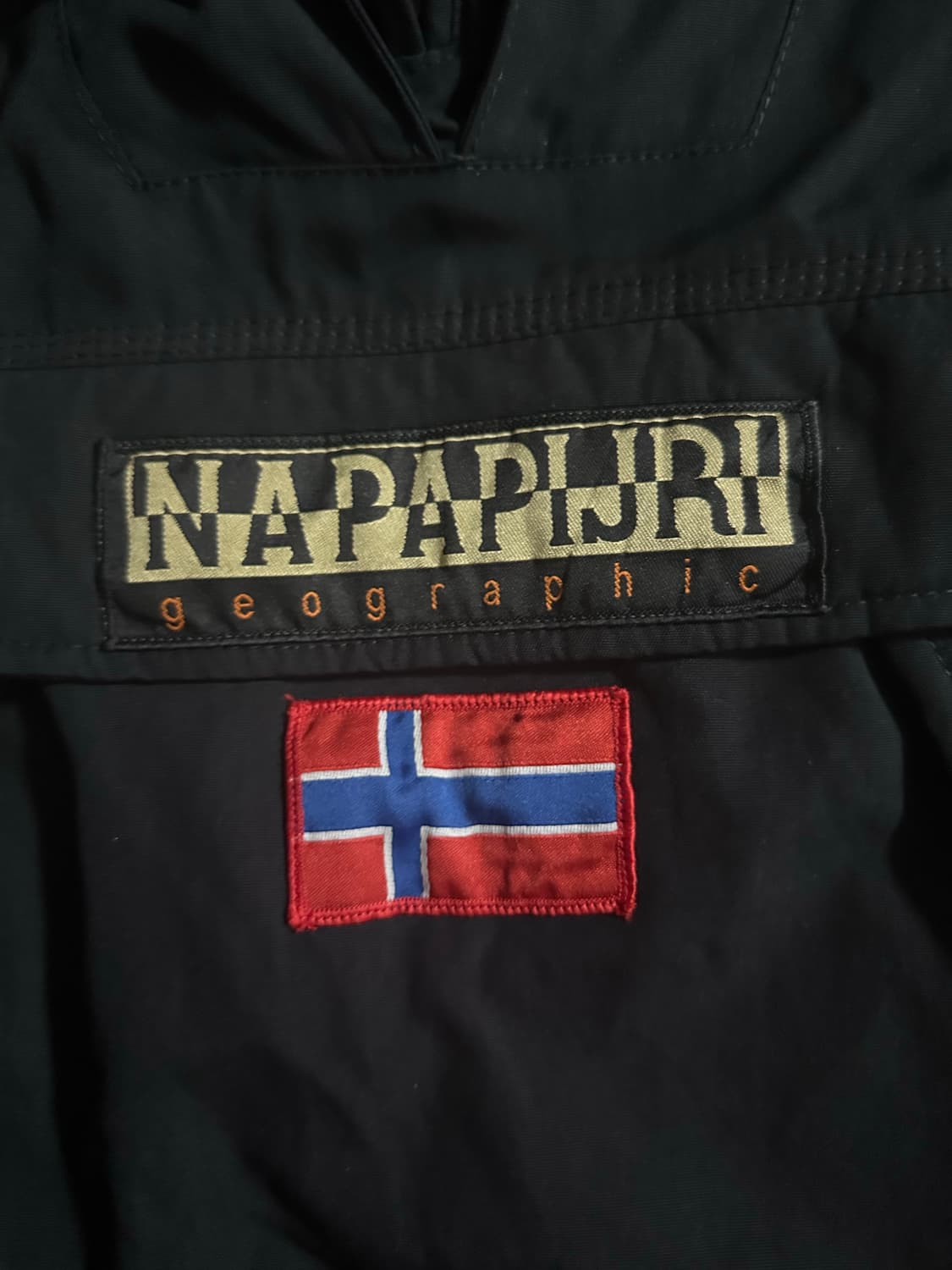 나파피리  스키두 아노락 패딩 블랙 상품이미지3