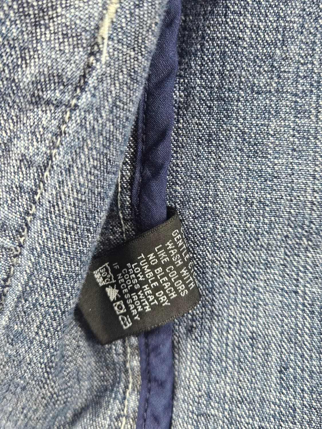 폴로 진스 컴퍼니 포켓 유틸리티 데님 자켓 ( S ) / 7986 상품이미지9