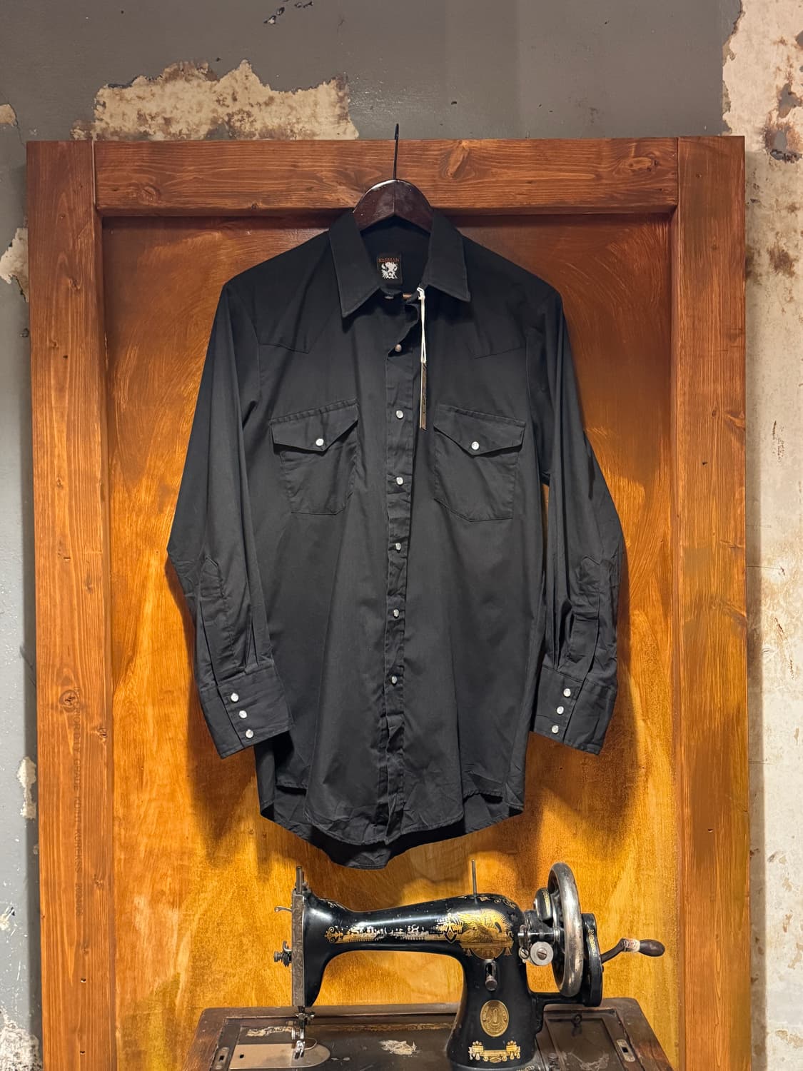 80s Karman 웨스턴셔츠 (L) 상품이미지1