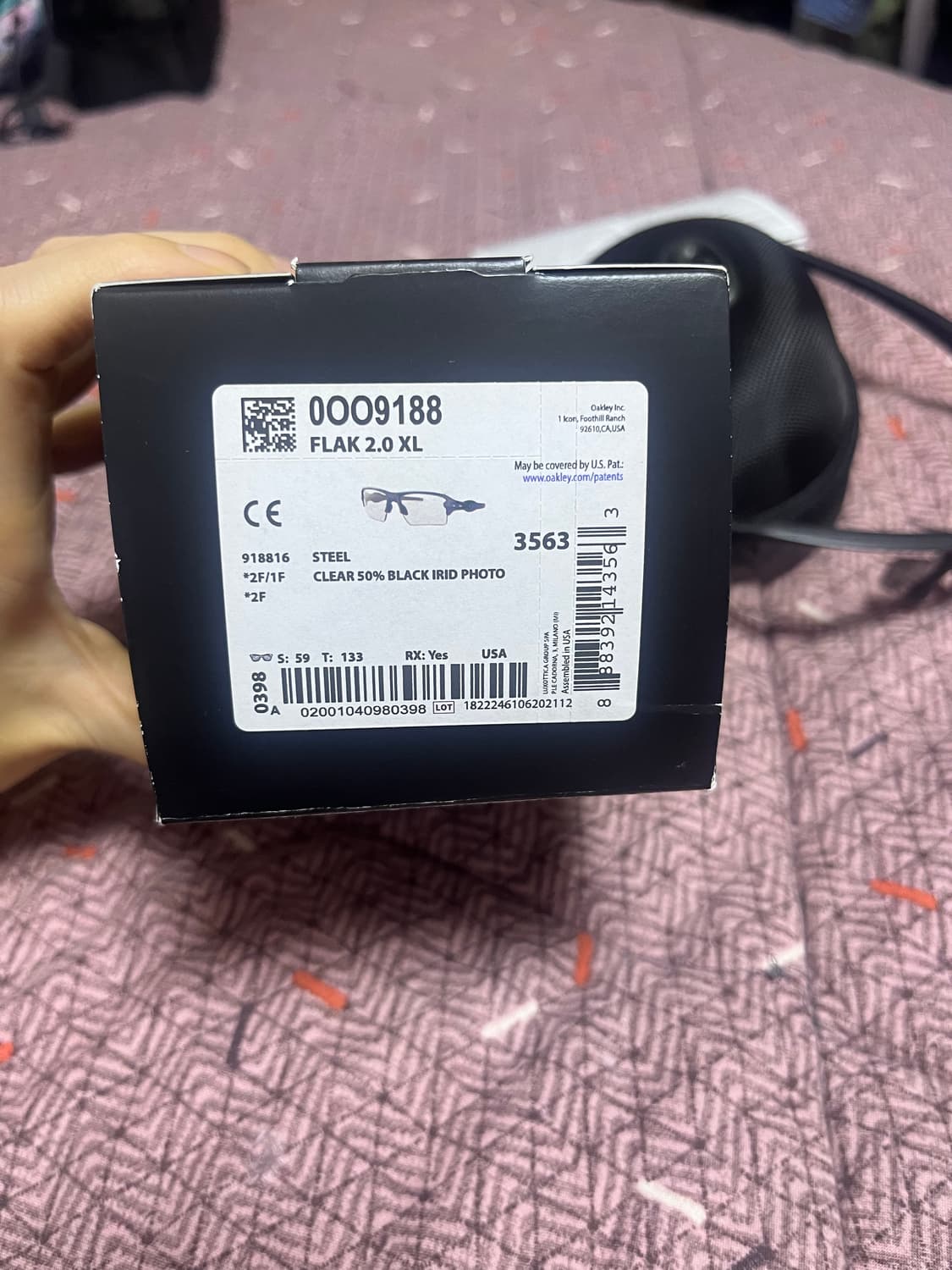 오클리 플락2.0 변색렌즈 시착품 상품이미지2