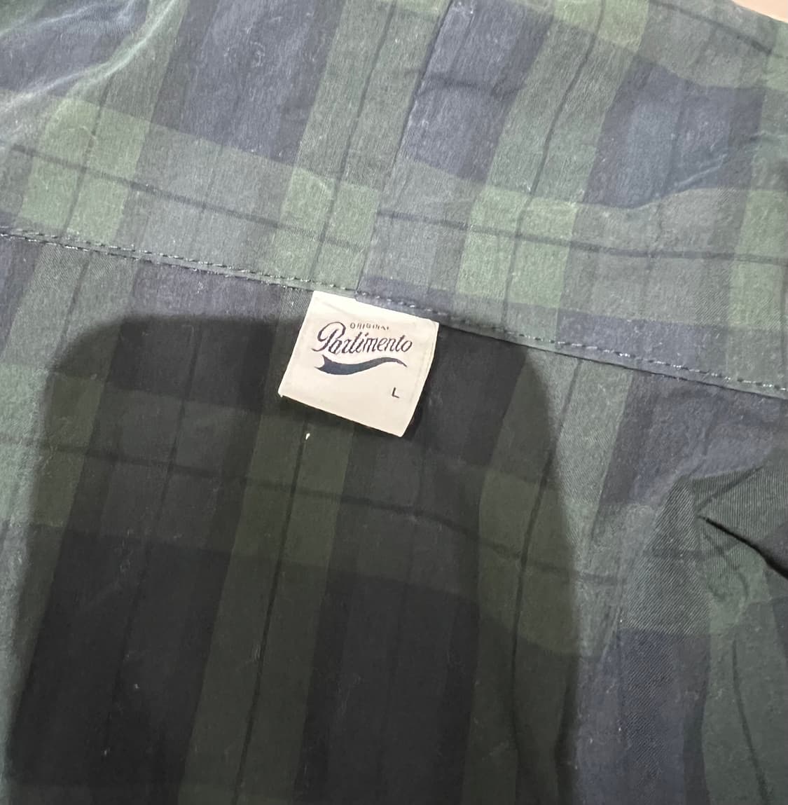 파르티멘토(partimento) 체크 윈드브레이커 L 상품이미지10