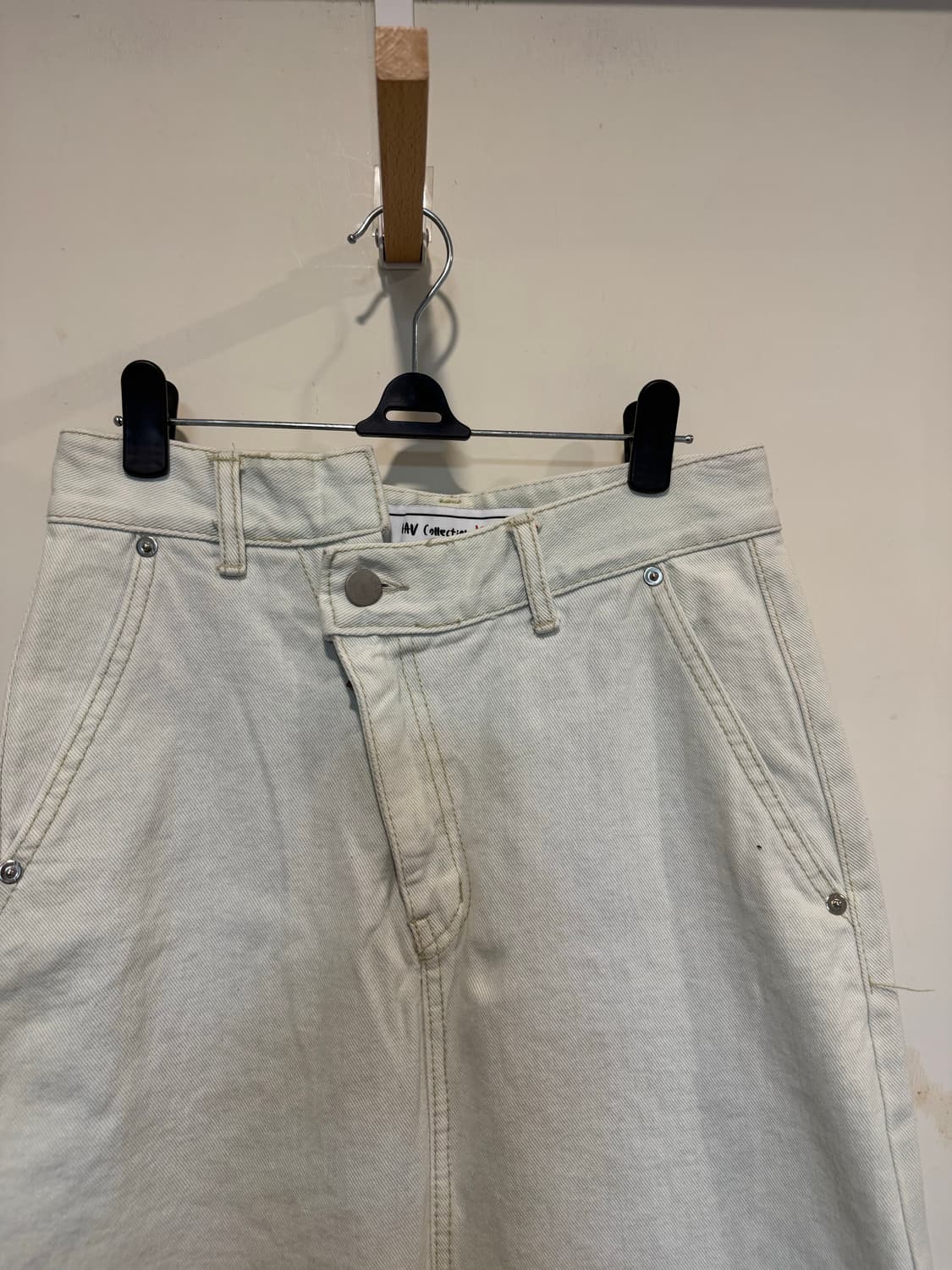 AAV 아브컬렉션 데님 롱스커트 상품이미지5