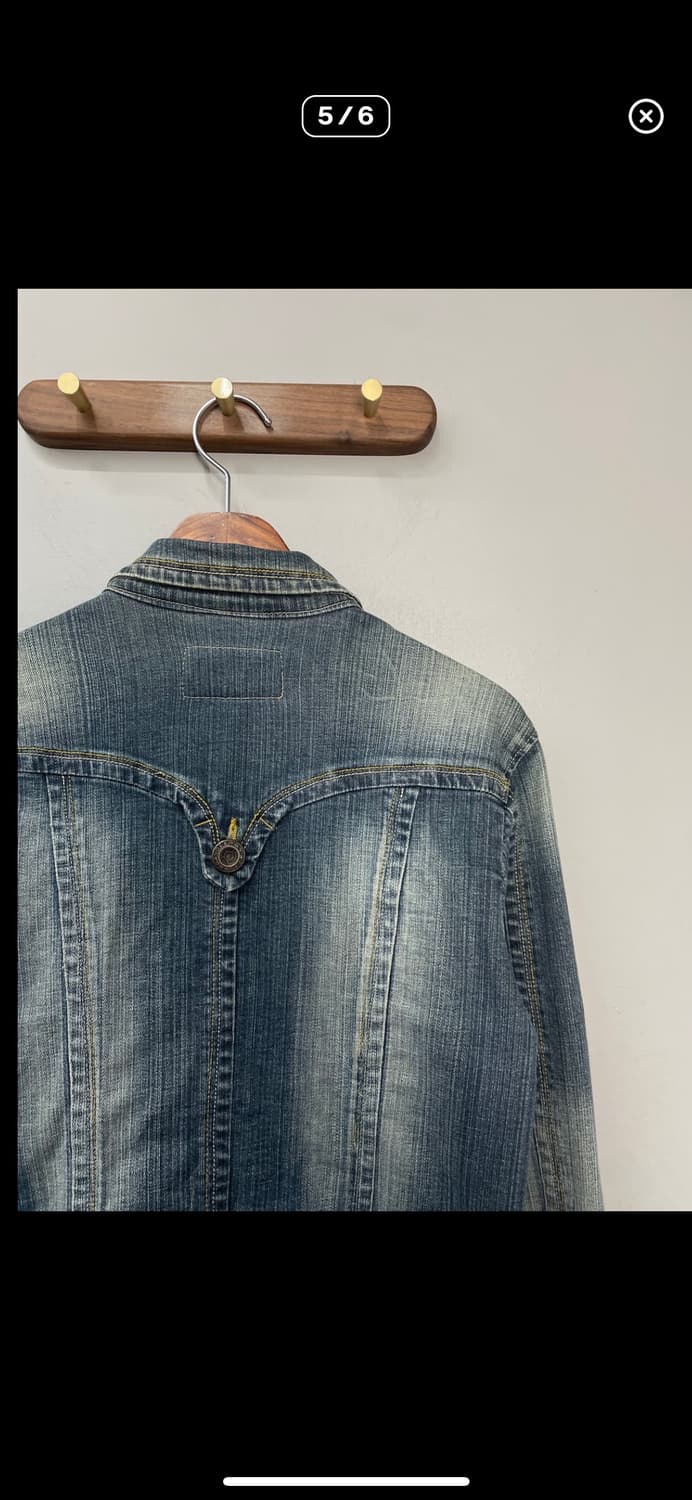 빈티지 데님 워싱 자켓 A3006 상품이미지5