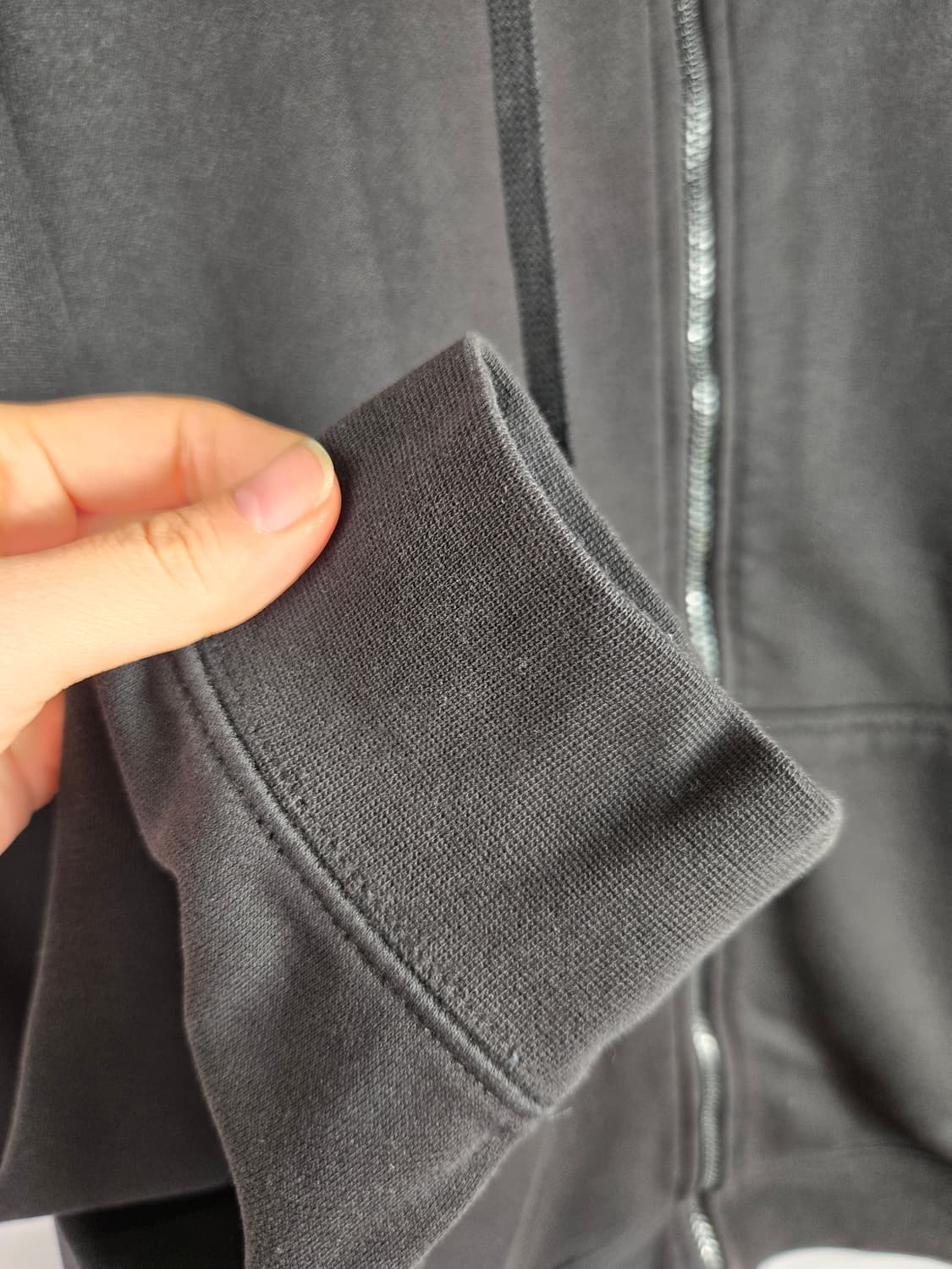 [무료배송]나이키 XL 남성 스웨트 후드 집업 자켓 블랙 상품이미지5