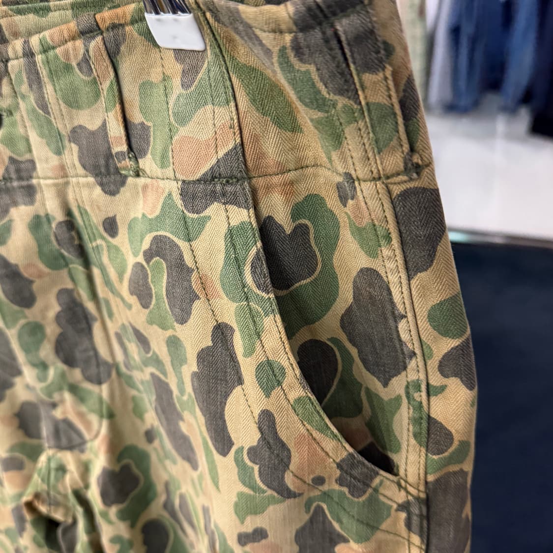 [32] 70s 국군 덕카모 덕헌트 팬츠 상품이미지3