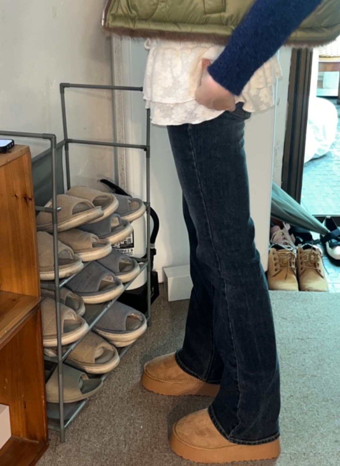 김아홉 20 slim boots cut denim 상품이미지2