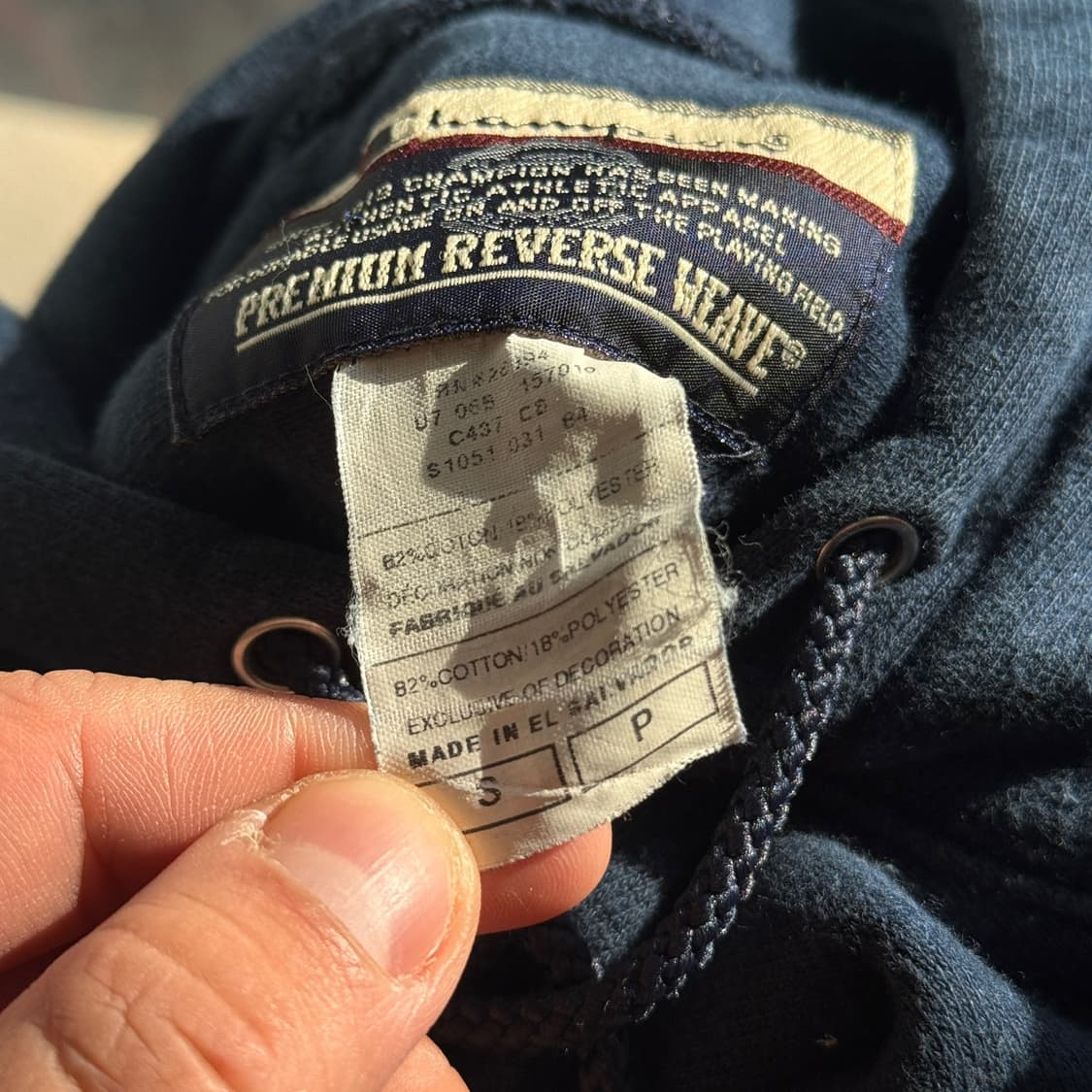 00S 챔피온 리버스위브 후드티  상품이미지6