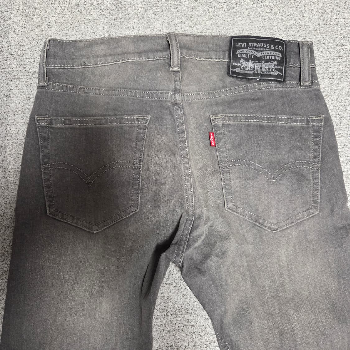 Levi's 리바이스 그레이 데님 청바지 28-29 상품이미지3