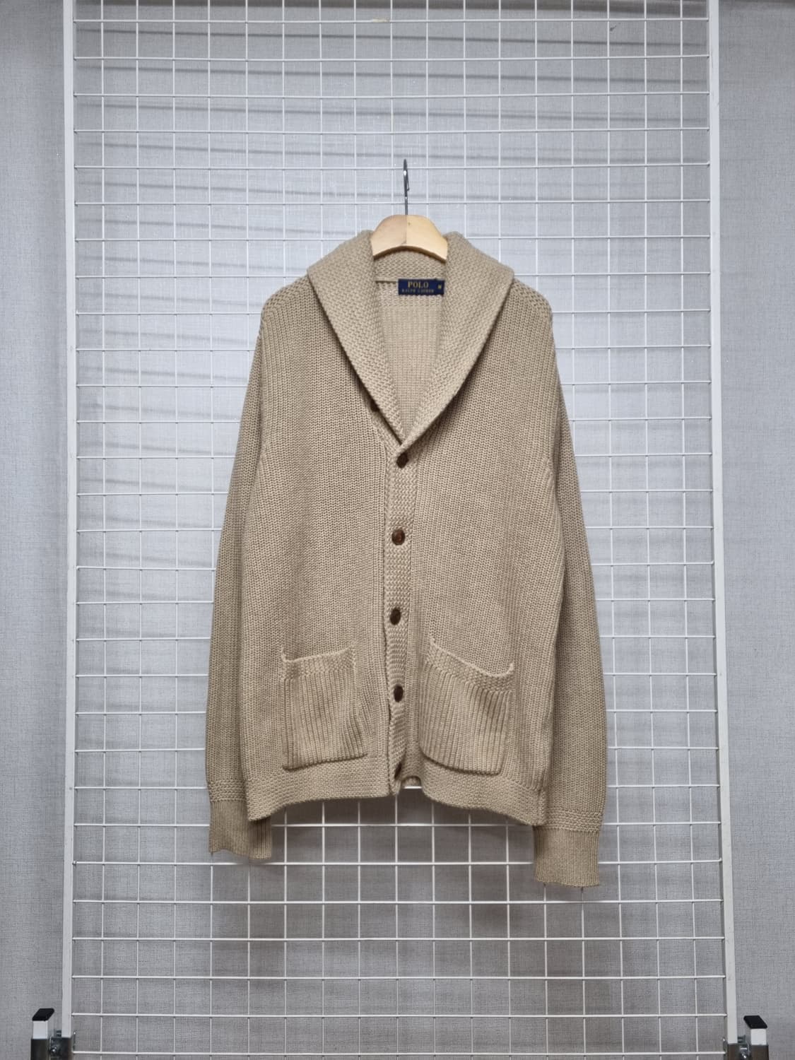 (택포) 폴로 랄프로렌 숄카라 니트 M 상품이미지1