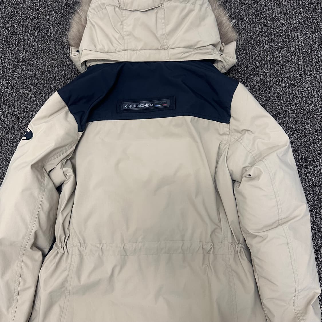 아이더 후드 털 여성 구스다운 롱패딩 95(M) 상품이미지6