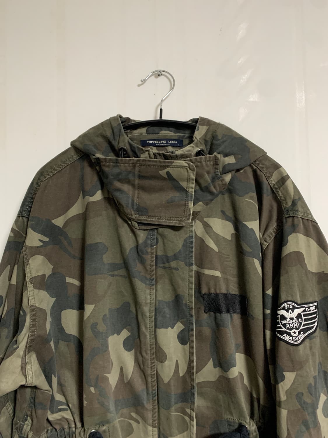 TOPFEELING Ladies 카모 야상 상품이미지2