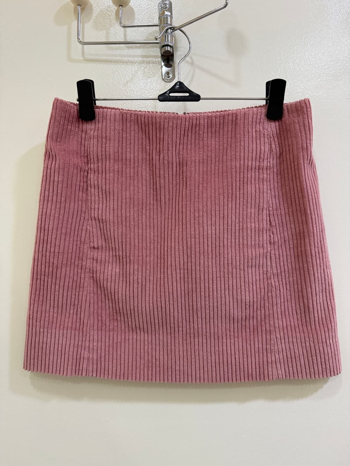 COS 코스 코듀로이 핑크 미니 스커트 상품이미지1