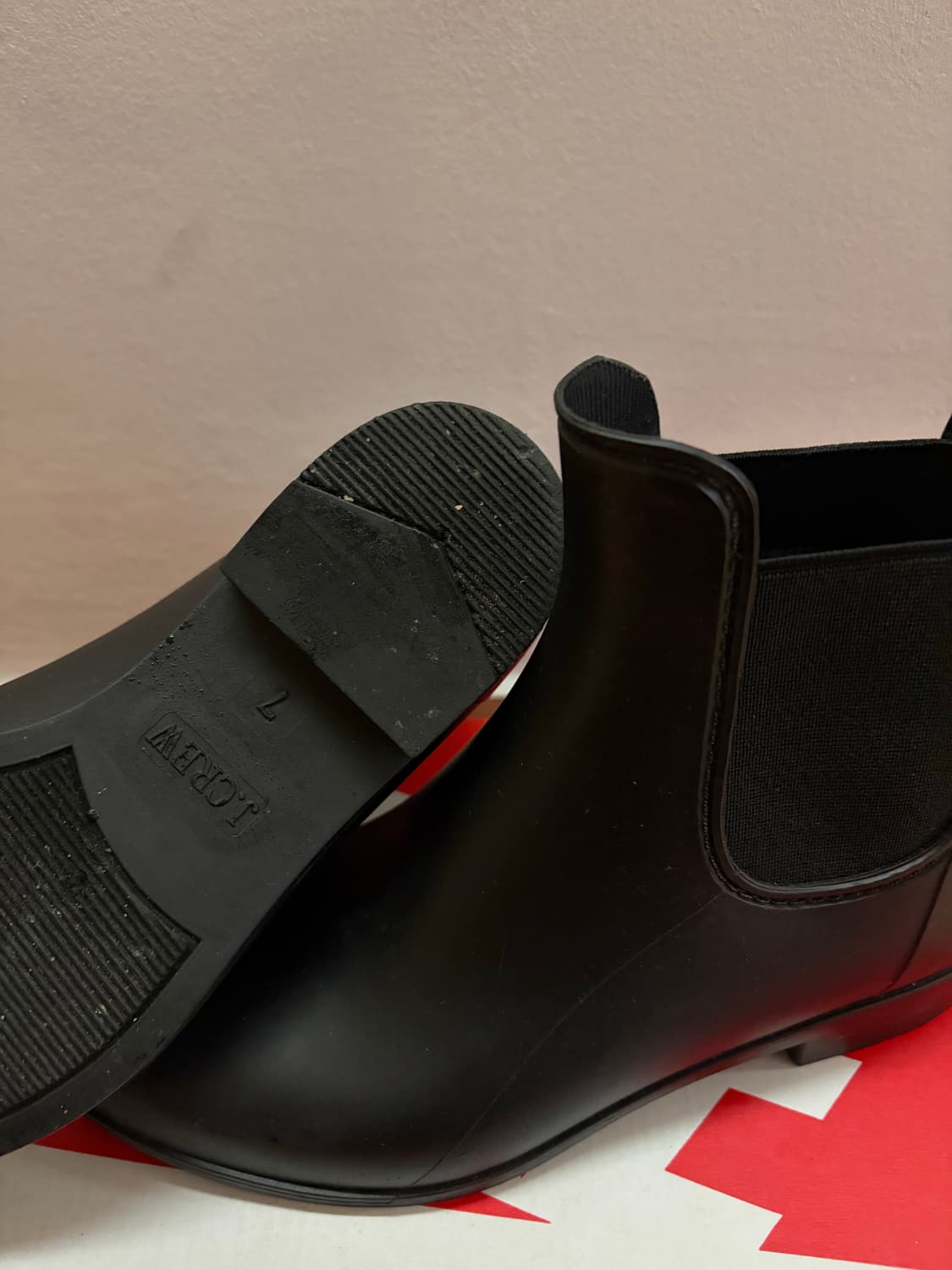 J.Crew 블랙 첼시 레인부츠 7 상품이미지7