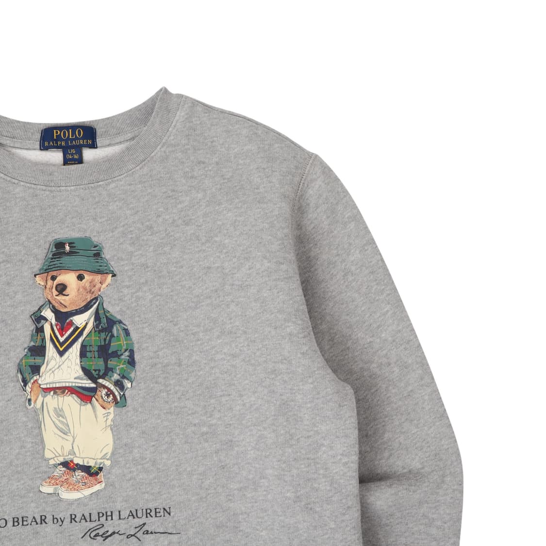 폴로 랄프로렌 그레이 폴로베어 스웻셔츠 상품이미지3