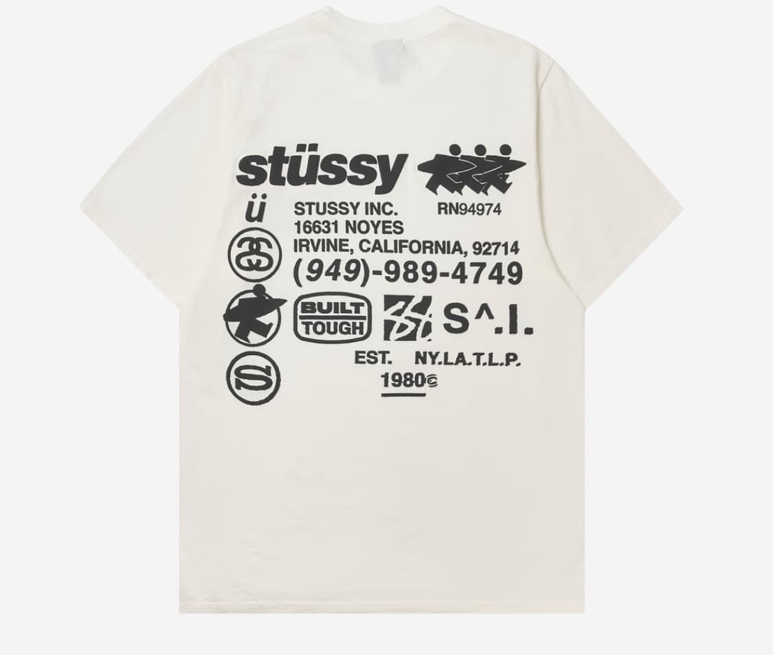 Stussy DNA Pigment 반팔 [내츄럴] 상품이미지1