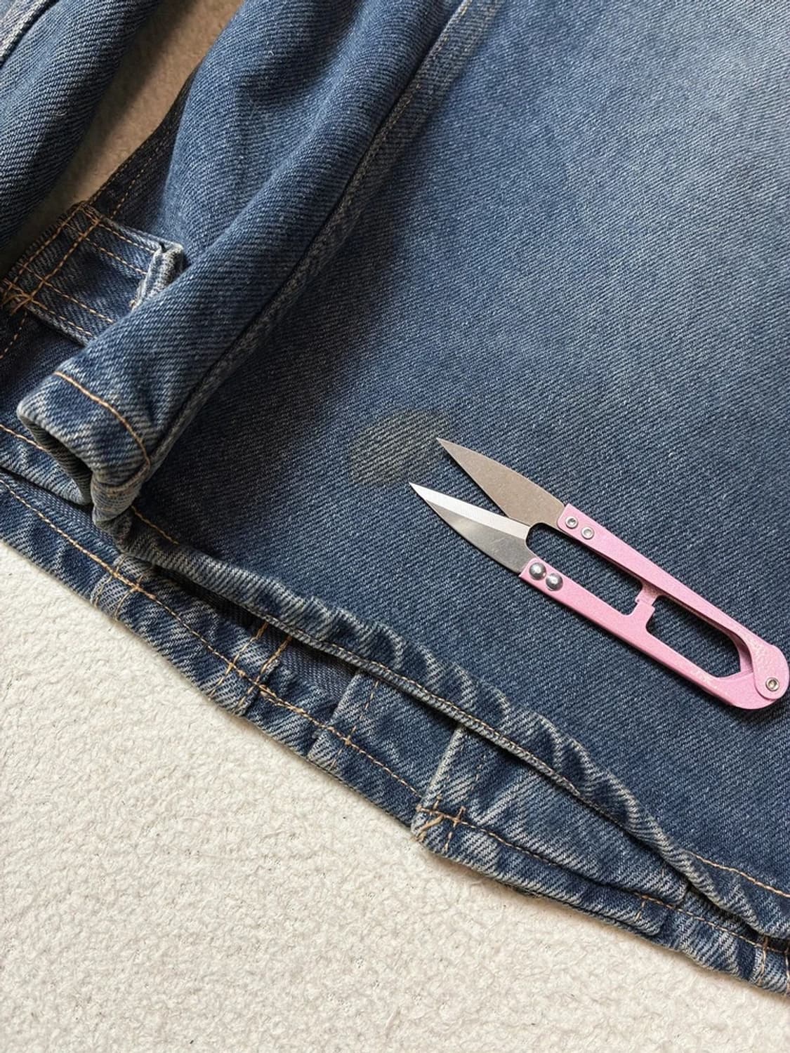 마리떼프랑소와저버 00's Y2K 긱시크 데님 트러커 자켓 PN7878 상품이미지8