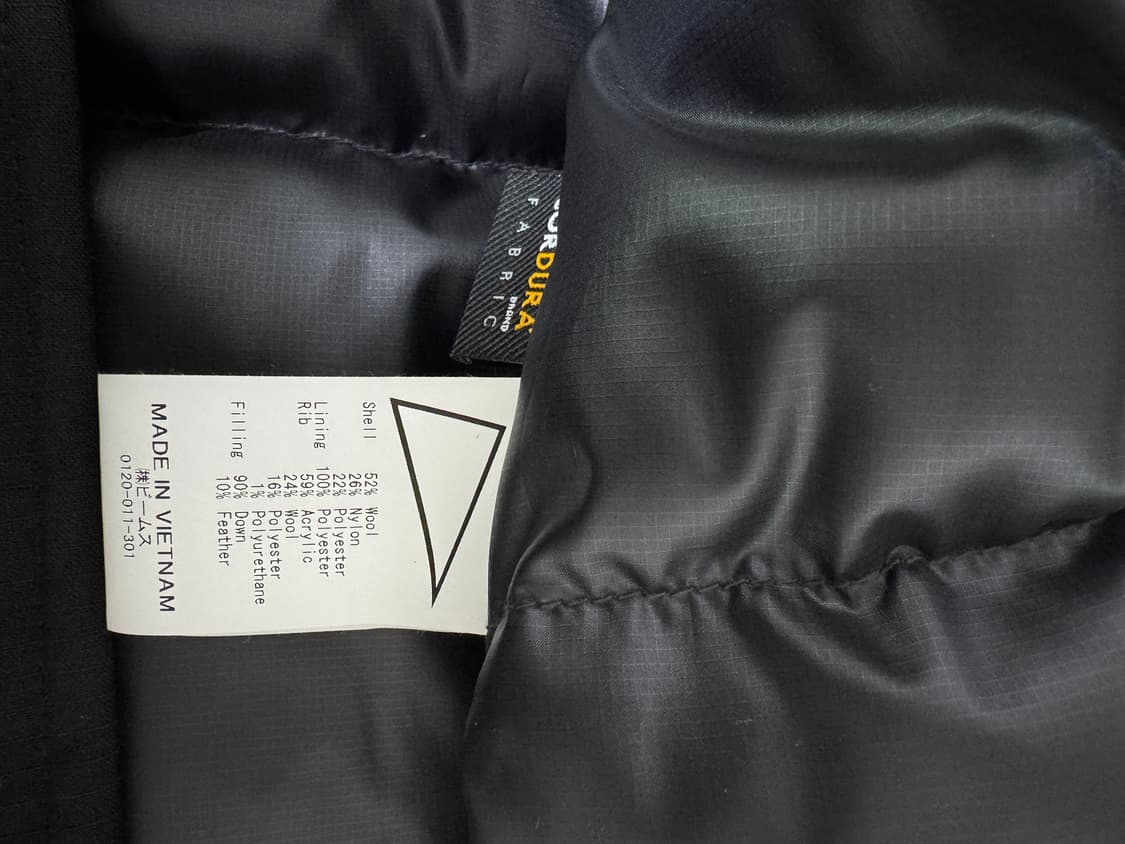 필그림 서프 서플라이 울 립스탑 다운 점퍼 M 상품이미지9