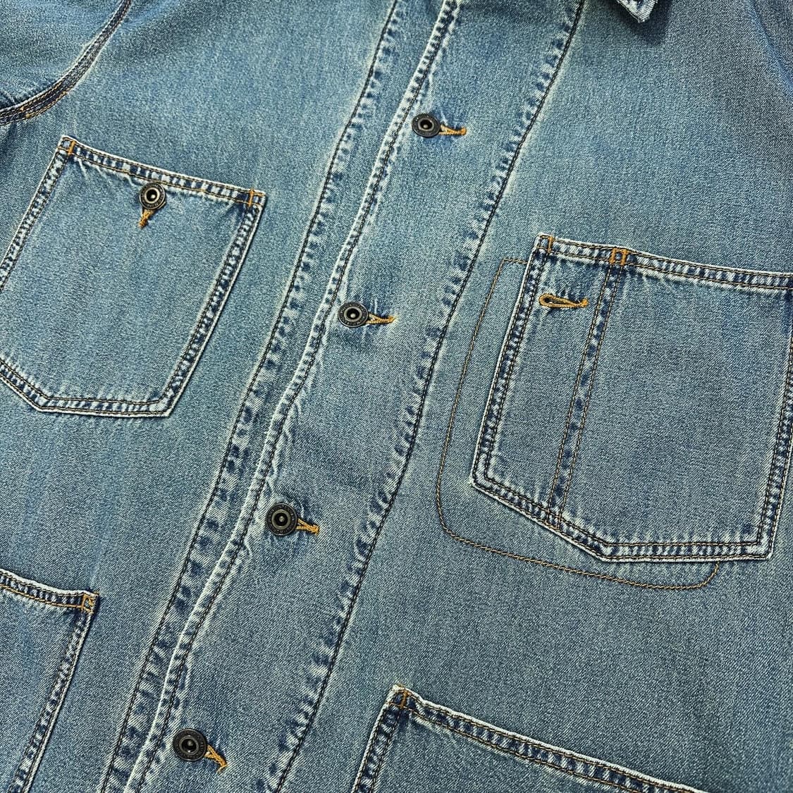 빈티지 Paralyser 워시드 데님 초어 자켓 상품이미지5