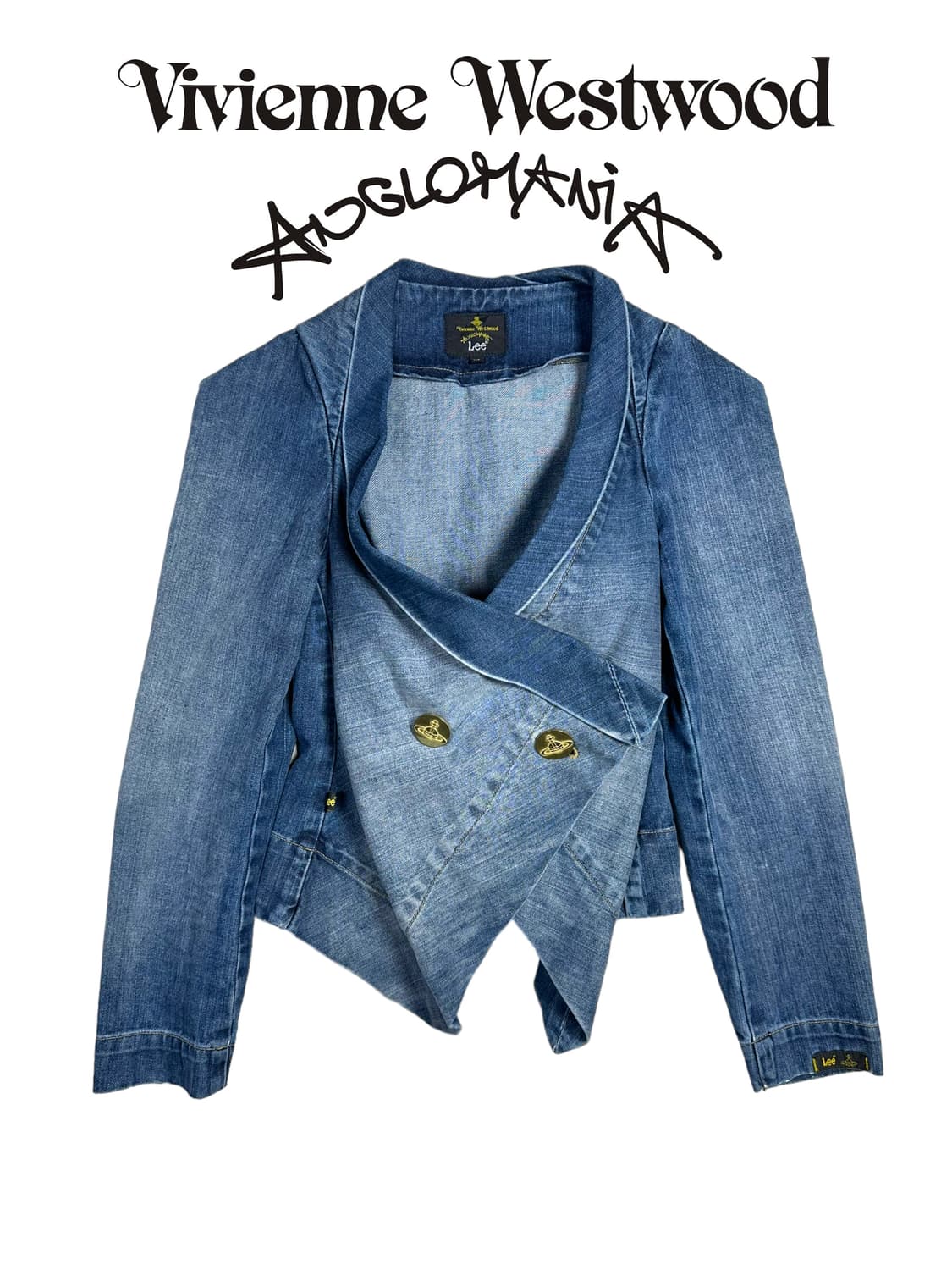 Denim double jacket 상품이미지2