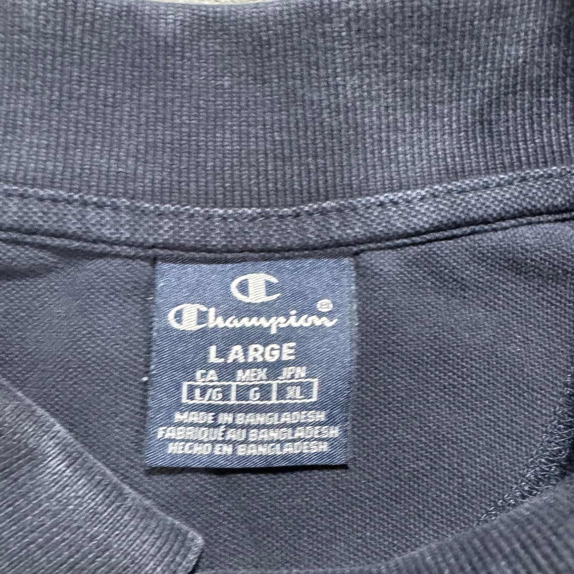 챔피온 스몰로고 반팔 카라티  상품이미지4