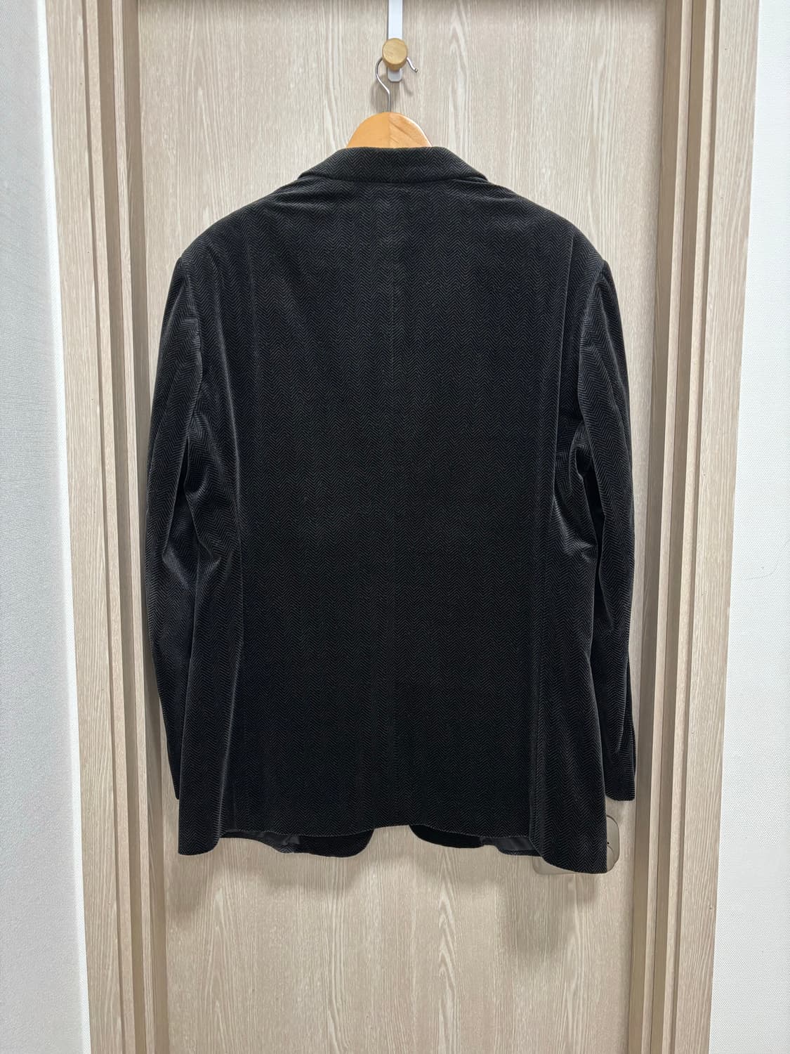 아르마니 꼴레지오니 헤링본 자켓52R(105)/블랙그레이 상품이미지3