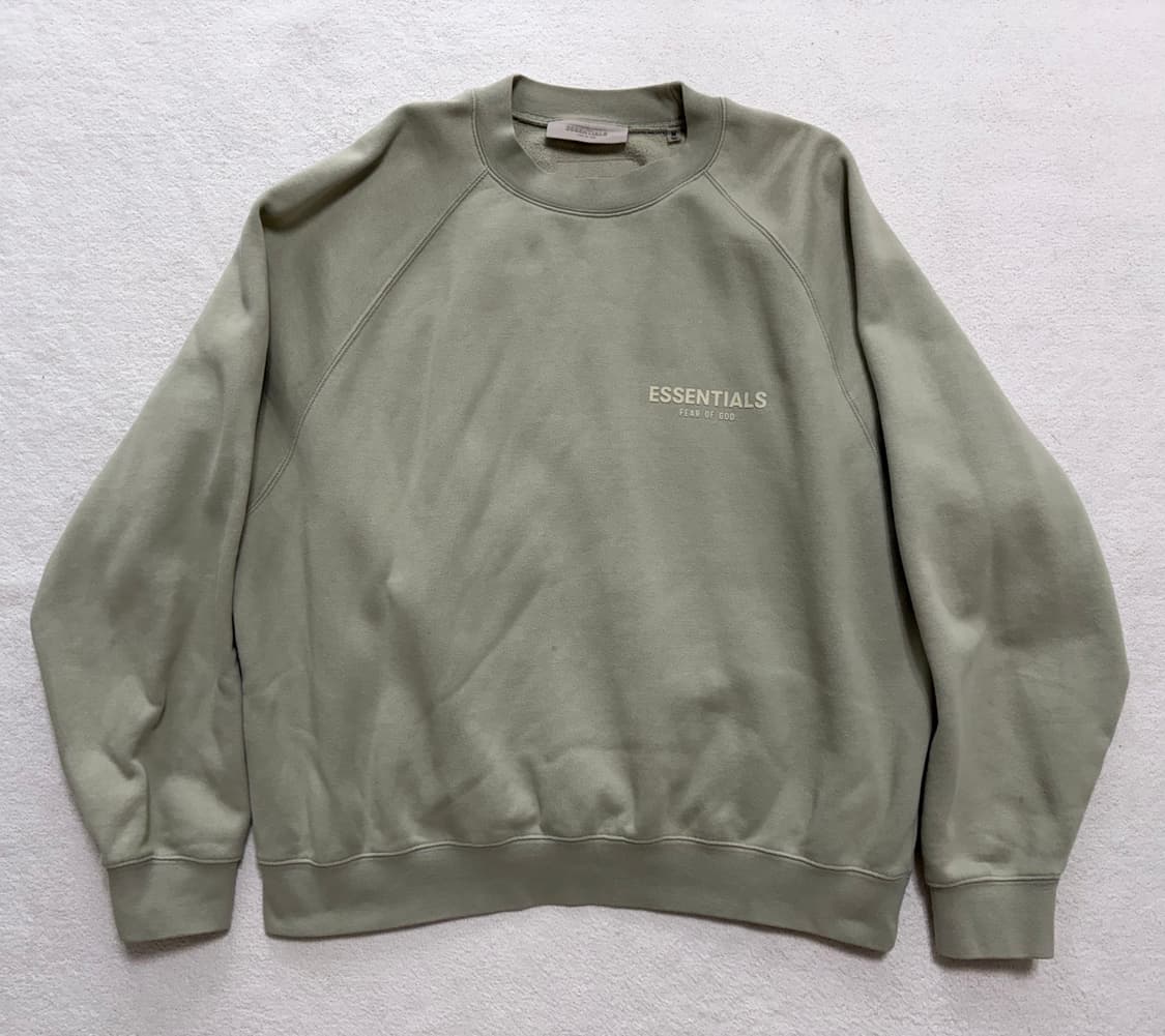 [M] 피어오브갓 에센셜 크루넥 스웨트셔츠 맨투맨 씨폼 22SS 상품이미지1